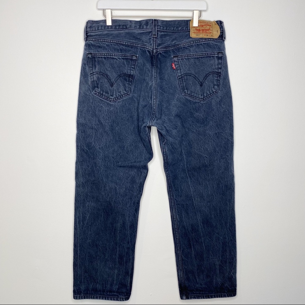 VTG Levi's 501 High Waisted Fly Button Jeans 38/28